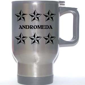   Gift   ANDROMEDA Stainless Steel Mug (black design) 