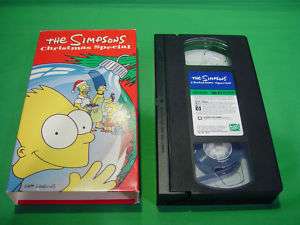 Simpsons VHS 1991 Christmas Special Matt Groening  