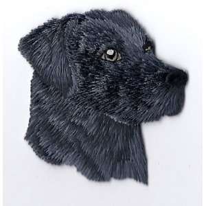   , Black Labrador Retreiver   Embroidered Iron On Applique /Dogs, Pets