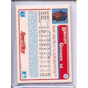  1987 Sportflics #100 Dwight Gooden Sports Collectibles