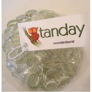    Tanday Clear Glass Rock Vase Filler   Crystal 