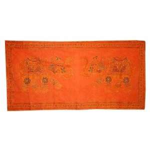  For  Unique Indian Elephant Style Runner Rug 