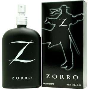   Zorro By Zorro For Men. Eau De Toilette Spray 3.3 Ounces Zorro