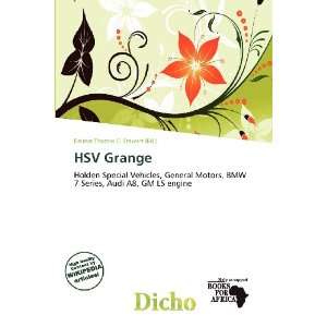    HSV Grange (9786200761040) Delmar Thomas C. Stawart Books