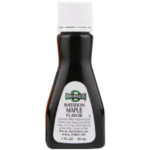 Durkee Maple Flavor, Imitation, 1 Ounce (Pack of 12)  