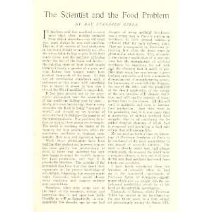  1903 Scientist & Food Problem Professor Nobbe Forest 