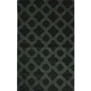  Morocco I Area Rug   53x83, Charcoal Gray