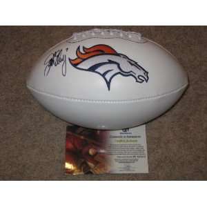  John Elway Hand Signed Autographed Denver Broncos Full 