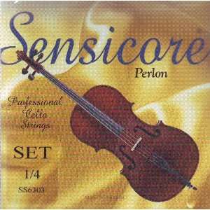  Super Sensitive Cello Set Sensicore 1/4 Size, SS630 1/4 