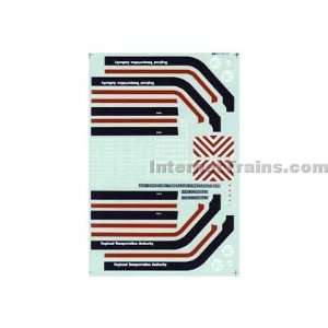   Decal Set   Chicago Regional Transit Authority (RTA) Toys & Games