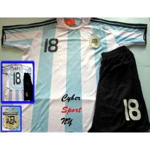  ARGENTINA National Team Soccer Jersey MESSI, Adult Size 
