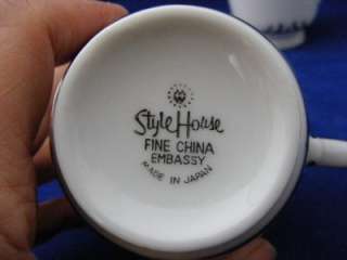 Style House Fine China Embassy Cups Japan  