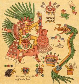 Aztec Calendar Native American Art 2012 Prophecy Ancient Artifact T 