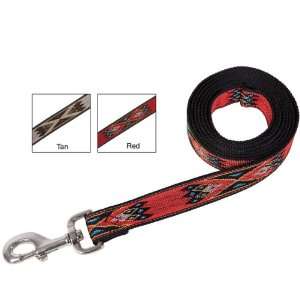  Hamilton Southwest Print Dog Leash Tan