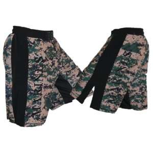  USMC MARPAT Digi Cam MMA Shorts (Blank) Size 40 