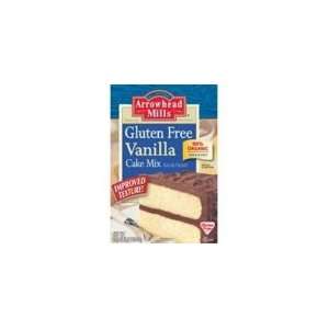 Arrowhead Mills Organic Vanilla Cake Mix Gluten Free ( 6x20.9 OZ 
