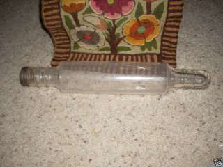 Antique Glass Rolling Pin   Very Rare  
