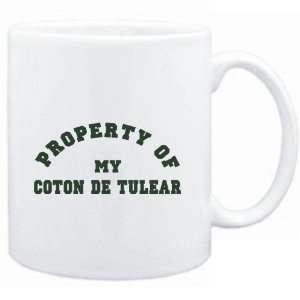   Mug White  PROPERTY OF MY Coton De Tulear  Dogs