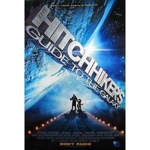  THE HITCHHIKERS GUIDE TO THE GALAXY ORIGINAL MOVIE POSTER 