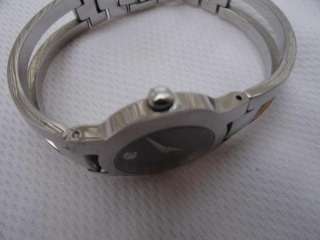 LADIES STAINLESS STEEL WOMENS SILVER AMOROSA MOVADO WATCH Model #84 E4 