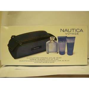  Nautica Voyage   Know No Boundaries   4 Piece Gift Set 
