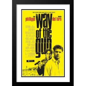  The Way of the Gun 20x26 Framed and Double Matted Movie 