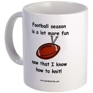  Womens Football Season Funny Mug by  Kitchen 