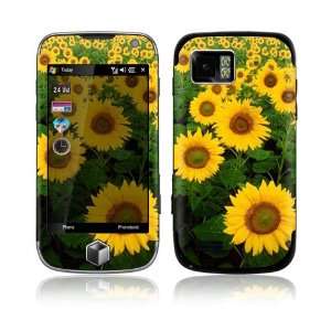 Samsung Omnia II (i800) Skin Decal Sticker   Sun Flowers