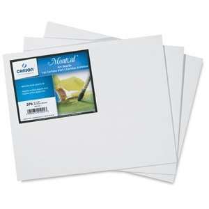  Canson Art Boards   Natural White, 8 times; 10, Montval 