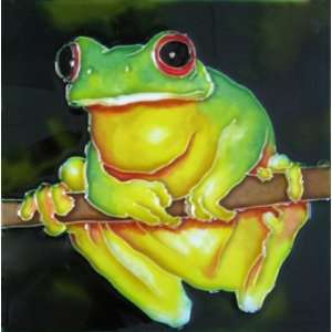  Art Center BD 2056Q Yellow Belly Tree Frog 8 x 8 in 