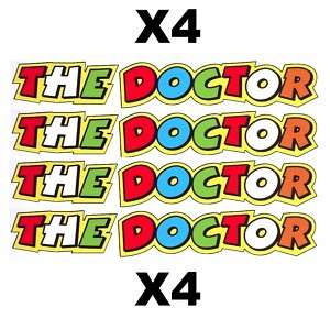 VALENTINO ROSSI   4 THE DOCTOR DECAL   BIG SIZE  
