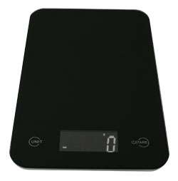 AWS ONYX Digital Kitchen Scale 11 Lb x 0.1 Ounce Black  