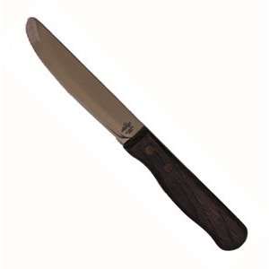  Jumbo Steak Knife w/ Wood Handle 12/Box