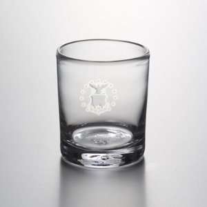 USAFA Double Old Fashioned Glass by Simon Pearce  Sports 