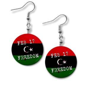  FREEDOM FOR LIBYA FEBRUARY 17 Politics Fish Hook Dangle 