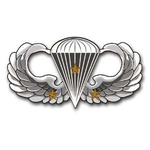  US Army Basic 3 Combat Jump Wings Decal Sticker 3.8 