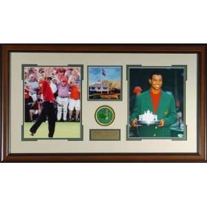  Tiger Woods   Unsigned & Framed   Collage Display Sports 