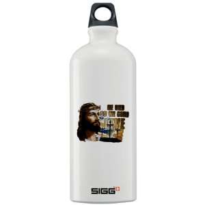   Sigg Water Bottle 1.0L Jesus He Died So We Could Live 