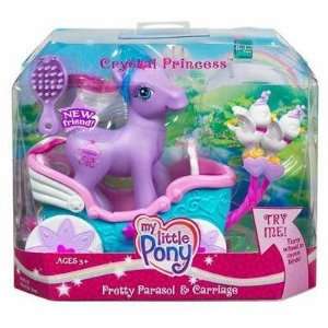  My Little Pony Crystal Princess Parasol & Carriage 