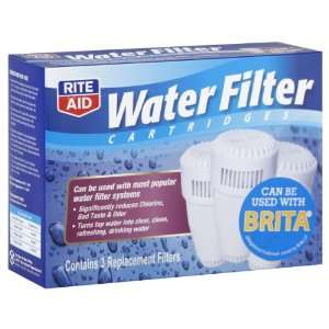 Rite Aid Water Filter Cartridges, 3 ea