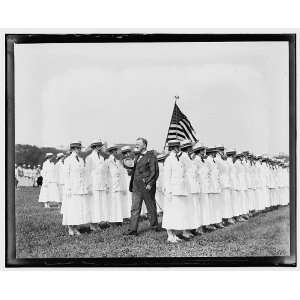   reviewing Yoeman and Marinettes mustering out, July 31, 1919 1919