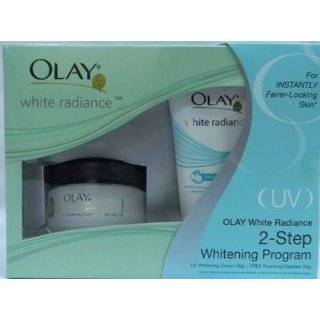   Program, UV Whitening Cream 50 G & Foaming Cleanser 50 G by Olay