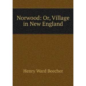    Norwood Or, Village in New England Henry Ward Beecher Books