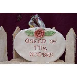  Queen of the Garden Plaque by Cindy Houot