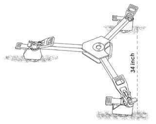 leg tracker floor dolly locking wheel fr 150mm bowl heavy duty 