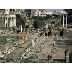  Roman Forum, Rome, Lazio, Italy Giclee Poster Print