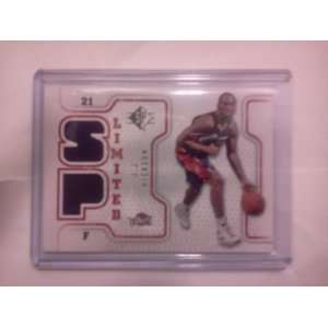  2008 09 sp game used j.j. hickson sp limited game worn 