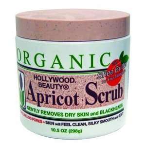    Hollywood Beauty Organic Apricot Scrub with Shea Butter Beauty