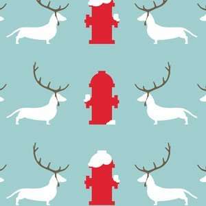 Chilly Dogs Recycled Gift Wrap 