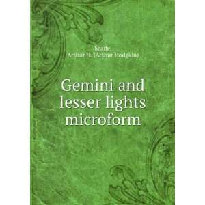   and lesser lights microform Arthur H. (Arthur Hodgkin) Scaife Books